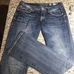 Miss Me Faded Bootcut Jeans